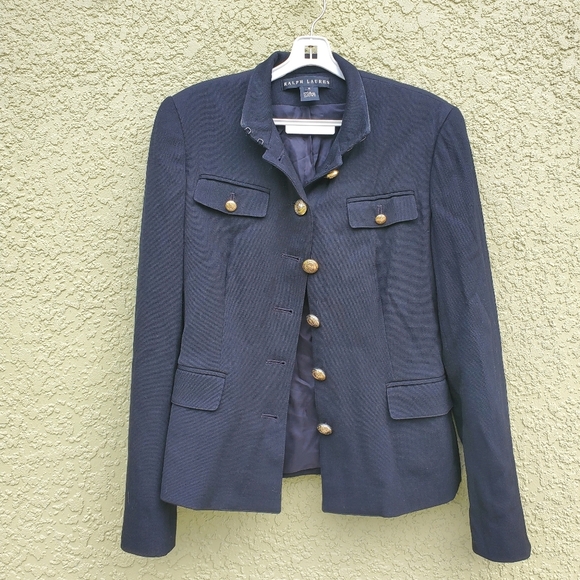 Ralph Lauren Black Label Wool Black Jacket - Picture 1 of 10